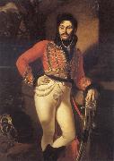 Kiprensky, Orest Portrait of Yevgraf Davydov,Colonel of The Life-Guards oil painting